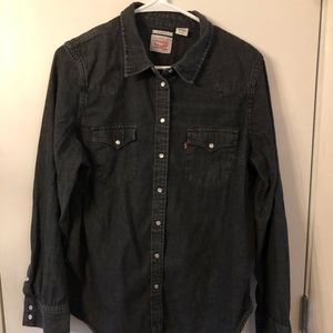 Levi’s denim shirt - black